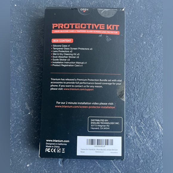 iPhone Max case and screen protection. - Picture 2 of 2